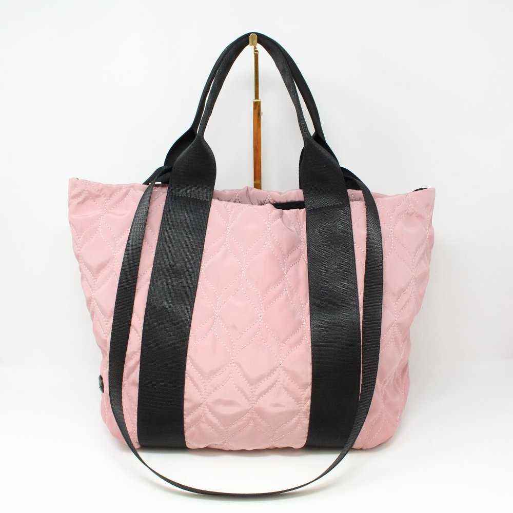 Fabletics The Day Trip Tote II Small in Quilted Rosebloom