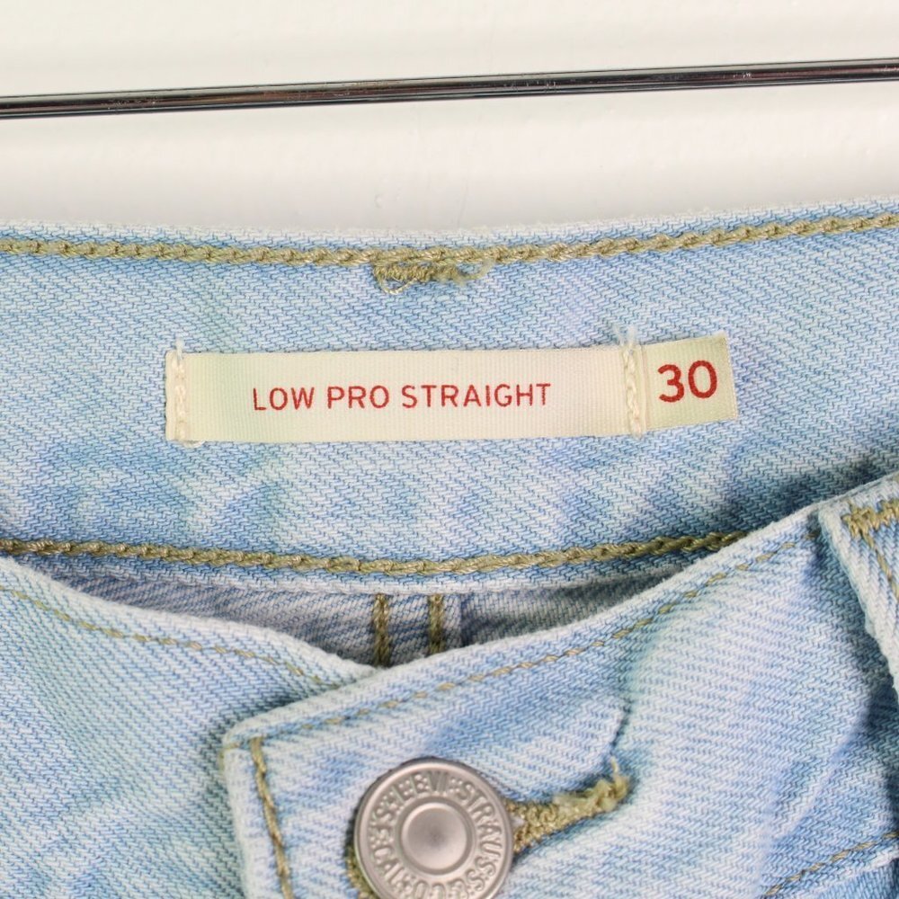 Levi's Low Pro Straight Light Wash Jeans 30