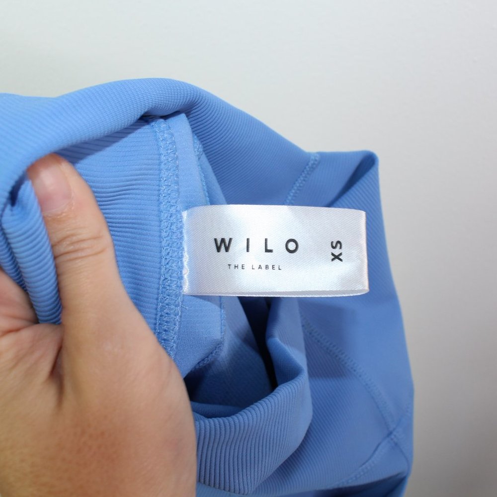 Wilo The Label Base Ribbed Legging Powder Blue XS