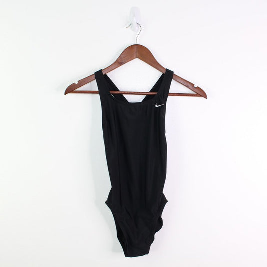 Nike HydraStrong Poly Fast Back One Piece Swimsuit Black 4